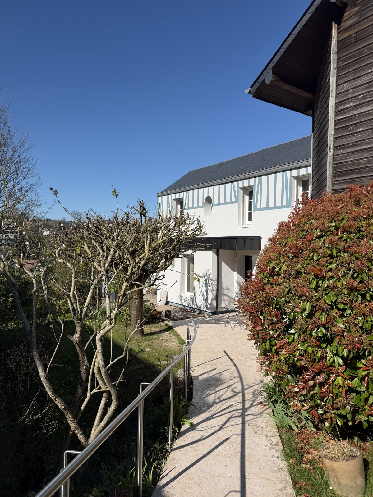 Rénovation de façade (ITE) d'une maison à Bihorel